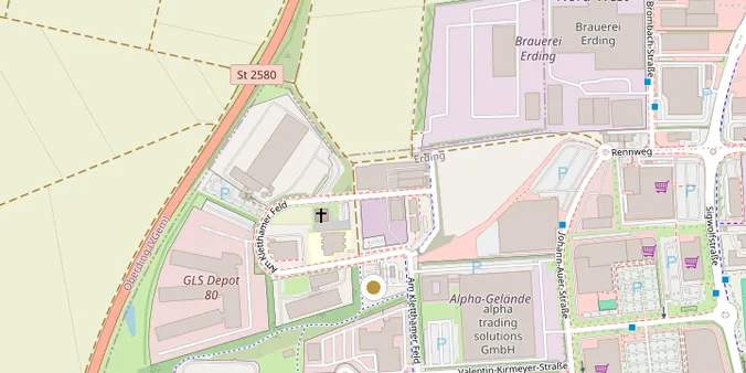 Karte: Auragentum, Am Kletthamer Feld 13a, 85435 Erding