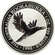 10 Unzen Silbermünze Australien Kookaburra 1996