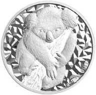 1 Unze Silbermünze Australien Koala 2007