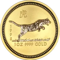 1/20 Unze Goldmünze Australien Lunar I Tiger 1998