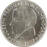 5 DM Silbermünze Eichendorff BRD