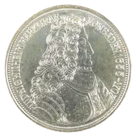 5 DM Silbermünze Markgraf von Baden BRD