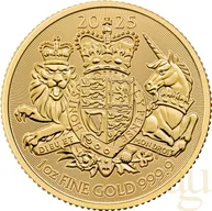 1 Unze Goldmünze Großbritannien Royal Arms 2025
