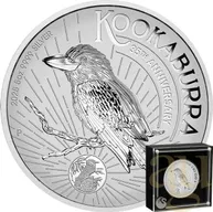 5 Unzen Silbermünze Australien Kookaburra 2025 - Incused Coin