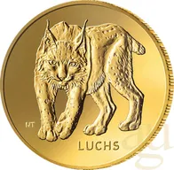20 Euro Goldmünze Rückkehr der Wildtiere - Luchs 2025 (A)