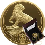1 Unze Goldmünze Südafrika Big Five Leopard 2026 proof