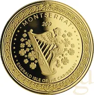 1 Unze Goldmünze EC8 Montserrat - Emerald Isle of the Caribbean 2019