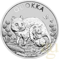 1 Unze Silbermünze Australien Quokka 2021