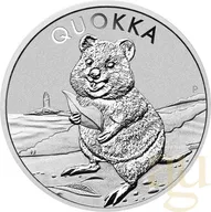 1 Unze Silbermünze Australien Quokka 2020