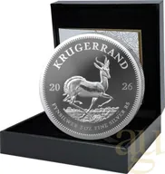 5 Unzen Silbermünze Krügerrand 2026 - polierte Platte