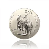 1 Unze Silbermünze Australien Känguru 1999 (RAM)