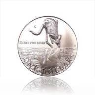1 Unze Silbermünze Australien Känguru 1997 (RAM)