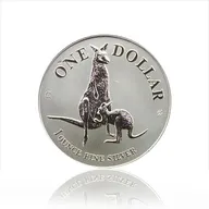 1 Unze Silbermünze Australien Känguru 1996 (RAM)