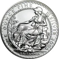 1 Unze Silbermünze Britannia 2005