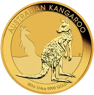 1/4 Unze Goldmünze Australien Känguru 2016