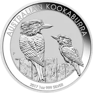 1 Unze Silbermünze Australien Kookaburra 2017