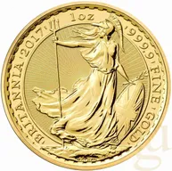 1 Unze Goldmünze Britannia 2017