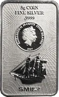 5 Gramm Silber Cook Islands Münzbarren