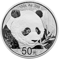 150 Gramm Silbermünze China Panda 2018 proof