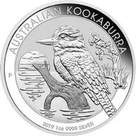 1 Unze Silbermünze Australien Kookaburra 2019