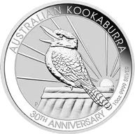 10 Unzen Silbermünze Australien Kookaburra 2020