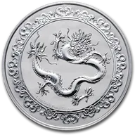1 Unze Silbermünze Niue Celestial Animals - The Green Dragon 2019