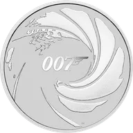 1 Unze Silbermünze Tuvalu James Bond 007 - 2020