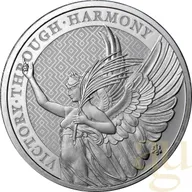 1 Unze Silbermünze St. Helena - The Queen´s Virtues - Victory 2021