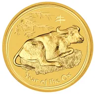 1 Kilogramm Goldmünze Australien Lunar II Ochse 2009