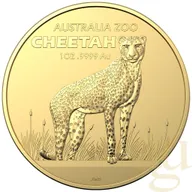 1 Unze Goldmünze Australia Zoo - Gepard 2021