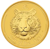 1 Kilogramm Goldmünze Australien Lunar II Tiger 2010