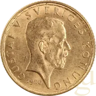 5 Kronen Goldmünze Schweden Gustaf V.