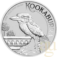 1 Kilogramm Silbermünze Australien Kookaburra 2022