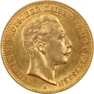 10 Mark Goldmünze Wilhelm II von Preußen