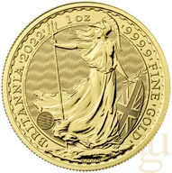 1 Unze Goldmünze Britannia 2022
