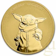 1 Unze Goldmünze Niue Star Wars - Grogu "Baby Yoda" 2021