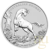 1 Unze Silbermünze Australien Brumby 2022
