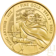1 Unze Goldmünze Myths and Legends - King Arthur 2023