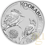 1 Kilogramm Silbermünze Australien Kookaburra 2023