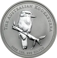1 Unze Silbermünze Australien Kookaburra 2005