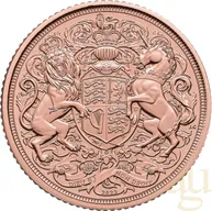 1 Pfund Goldmünze Memorial Sovereign King Charles 2022