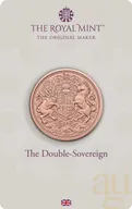 2 Pfund Goldmünze Double Memorial Sovereign King Charles 2022 in Blister
