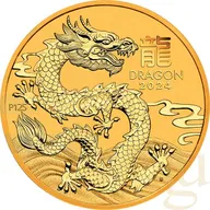 1/20 Unze Goldmünze Australien Lunar III Drache 2024