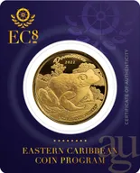 1 Unze Goldmünze EC8 Dominica - Mountain Chicken 2022