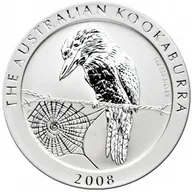 1 Unze Silbermünze Australien Kookaburra 2008