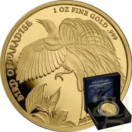 1 Unze Goldmünze Papua New Guinea Bird of Paradise 2023