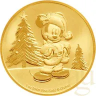 1 Unze Goldmünze Niue Mickey Mouse - Christmas 2019
