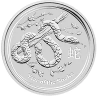 10 Kilogramm Silbermünze Australien Lunar II Schlange 2013