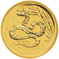 1 Kilogramm Goldmünze Australien Lunar II Schlange 2013