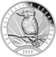 1 Kilogramm Silbermünze Australien Kookaburra 2009